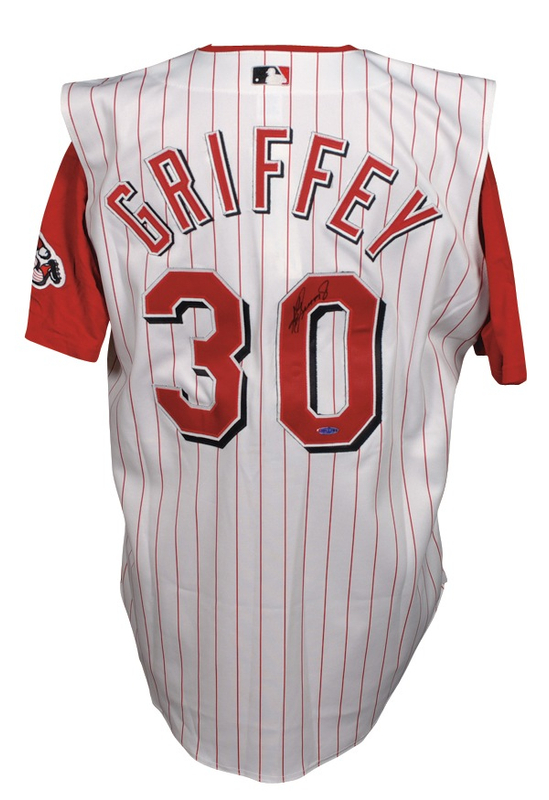 Lot 1493 Ken Griffey, Jr Baseball Jersey