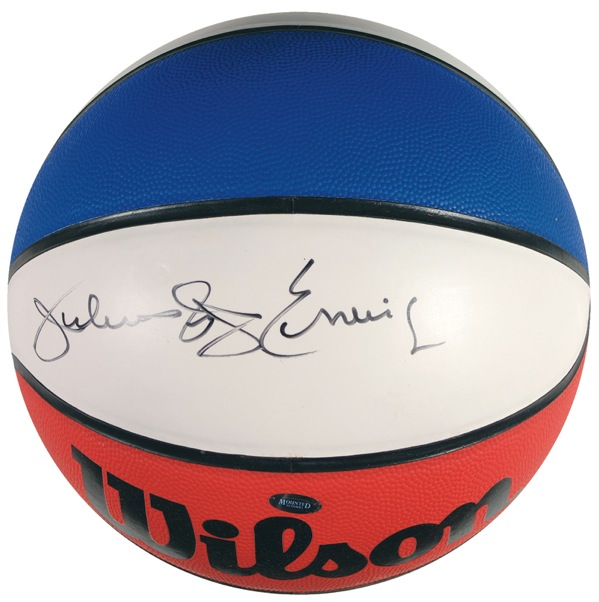 Lot 1454 Julius Erving Basketball