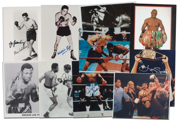 Lot 1387 Boxing Greats Group Lot