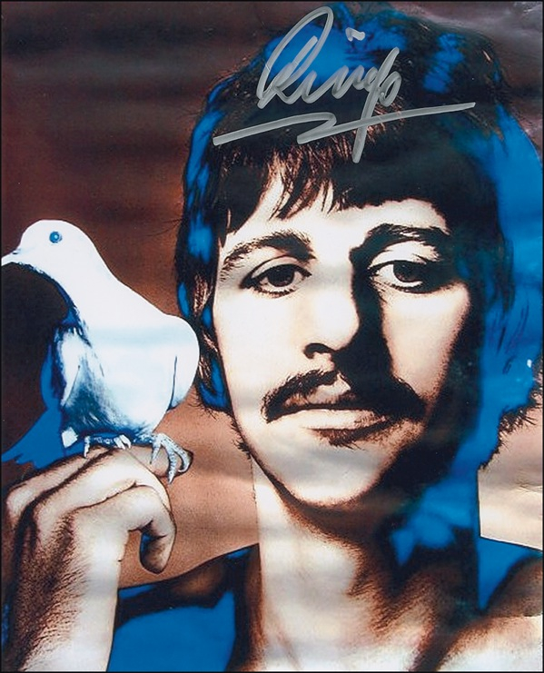 Lot 733 The Beatles: Ringo Starr Signed Photograph