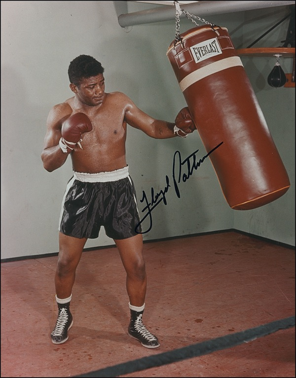 Lot 1618 Floyd Patterson Signed Photograph