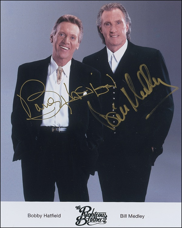 Lot 888 The Righteous Brothers Signed Photograph
