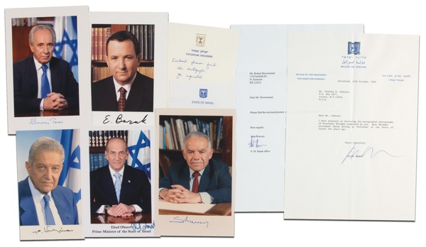 Lot 348 Israel Leaders Group Lot