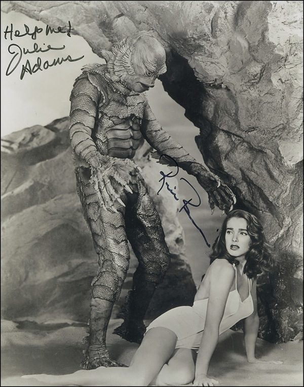 Lot 1023 Creature from the Black Lagoon Signed Photograph