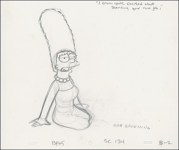 Lot 613 Matt Groening Group Lot