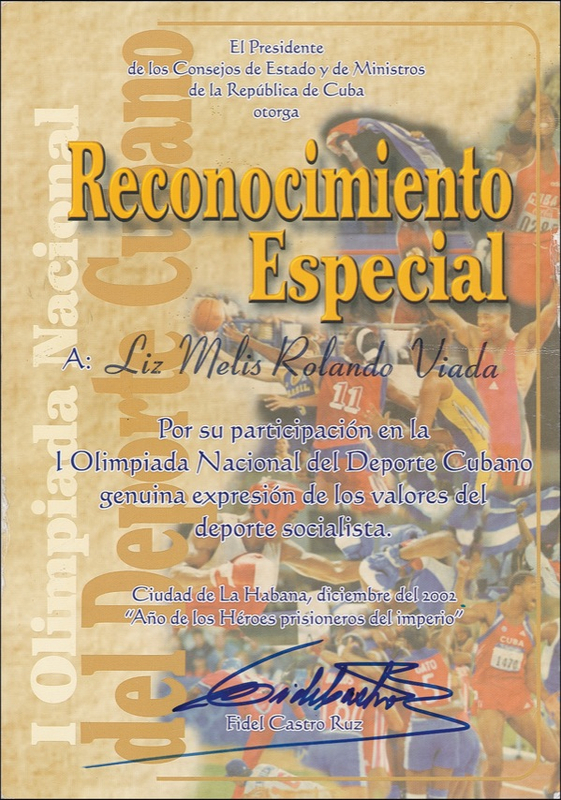 Lot 268 Fidel Castro Signed Document