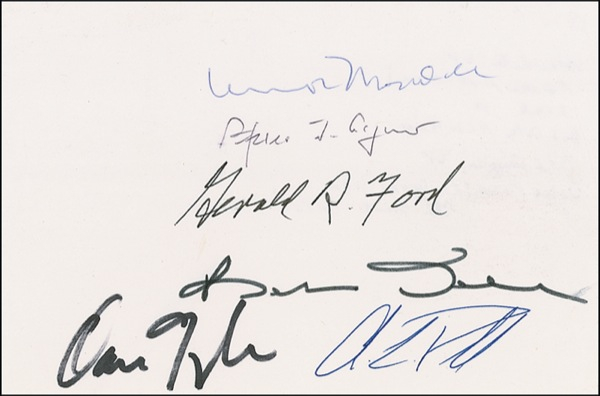 Lot 444 Vice Presidents Signature