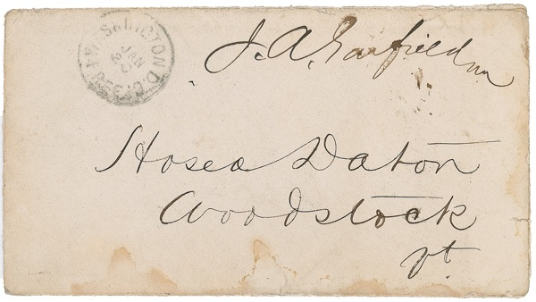Lot 84 Free Frank: James A. Garfield Free Frank