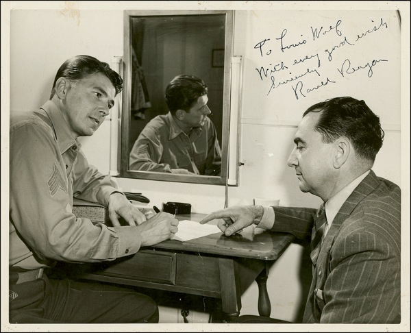 Lot 186 Ronald Reagan Signed Photograph