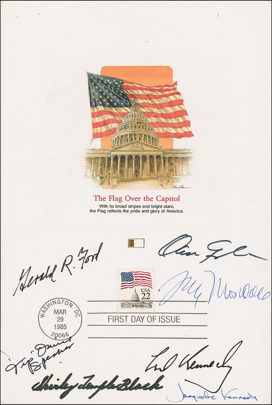 Lot 138 Jacqueline Kennedy and Company Postal Souvenir