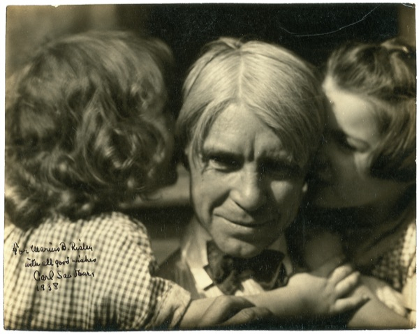 Lot 652 Carl Sandburg Signed Photograph