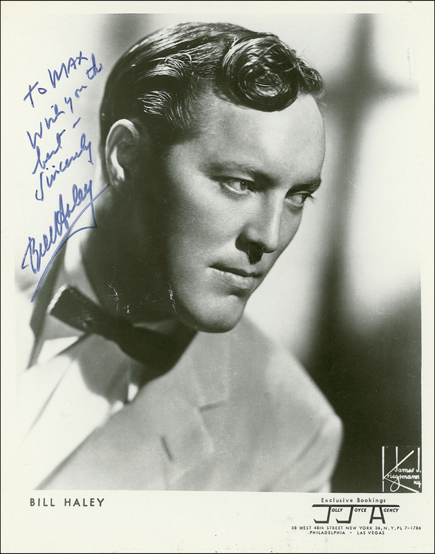 Lot 809 Bill Haley