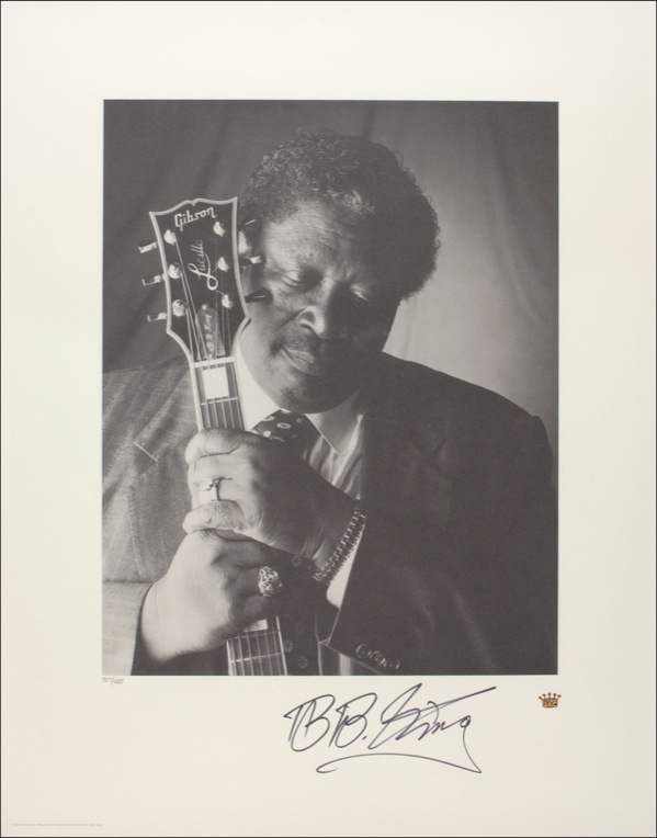 Lot 827 B.B. King Lithograph