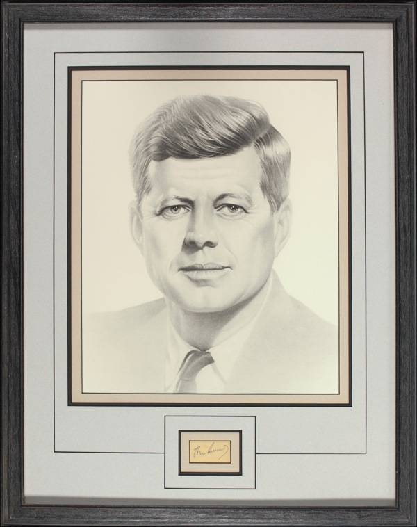 Lot 146 John F. Kennedy Signature