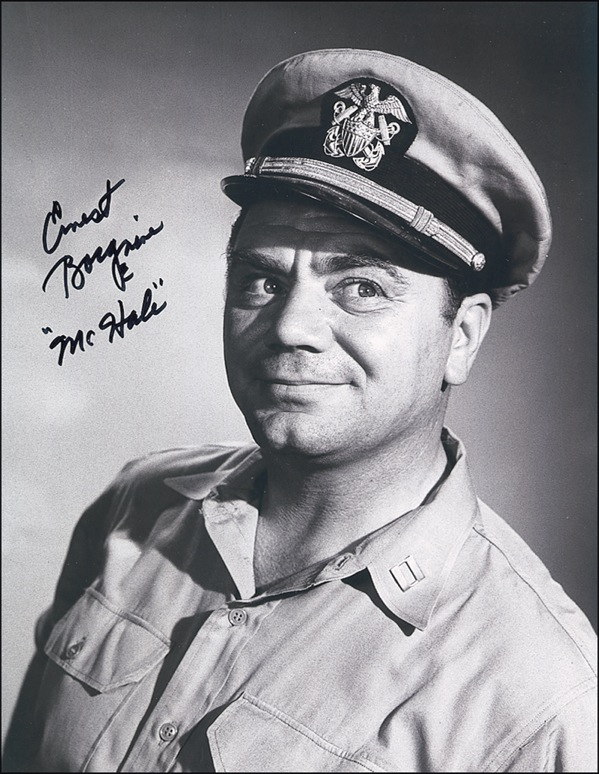Lot 992 Ernest Borgnine Signed Photograph