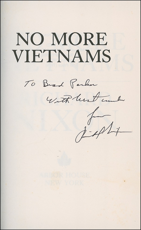 Lot 160 Richard Nixon and Mikhail Gorbachev Group Lot