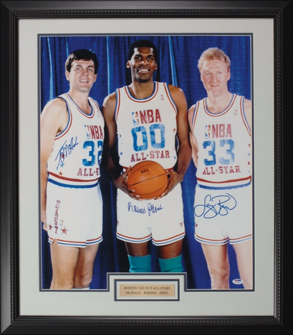 Lot 1382 Boston Celtics: Boston’s Big Three