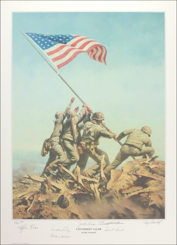 Lot 488 Iwo Jima: Medal of Honor Recipients: Uncommon Valor