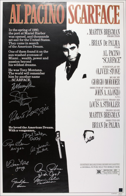 Lot 1214 Scarface Poster