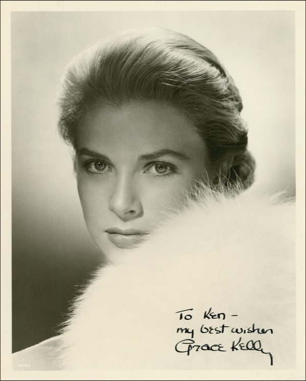 Lot 1110 Grace Kelly Signed Photograph