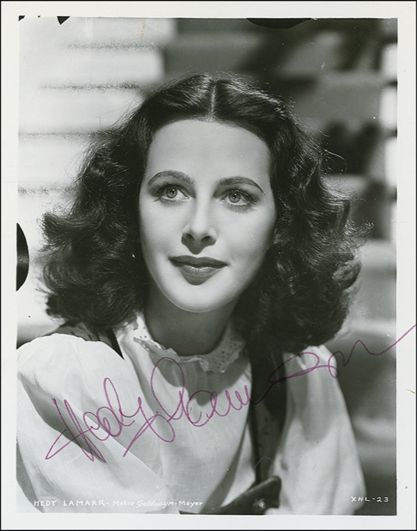 Lot 1120 Hedy Lamarr Signed Photograph
