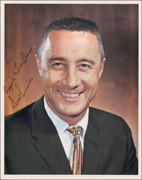 Lot 559 Gus Grissom Signed Photograph