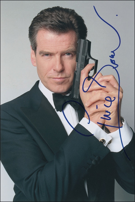 Lot 1102 James Bond: Pierce Brosnan Signed Photograph