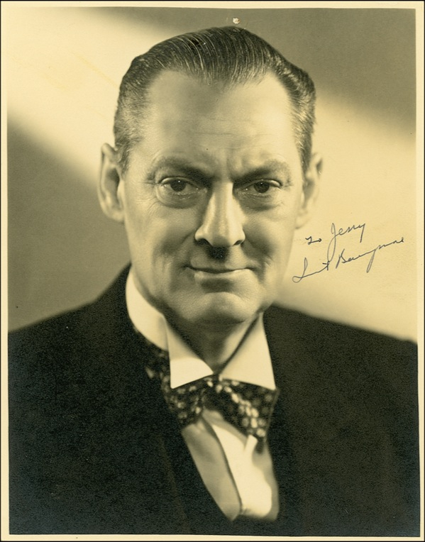 Lot 977 Lionel Barrymore Signed Photograph