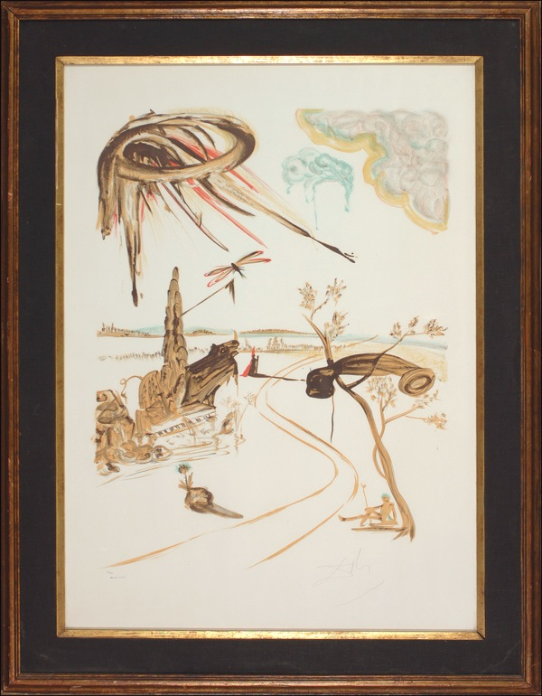 Lot 604 Salvador Dali Lithograph