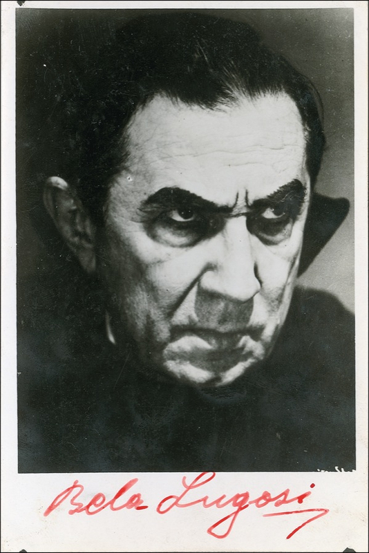 Lot 1141 Béla Lugosi