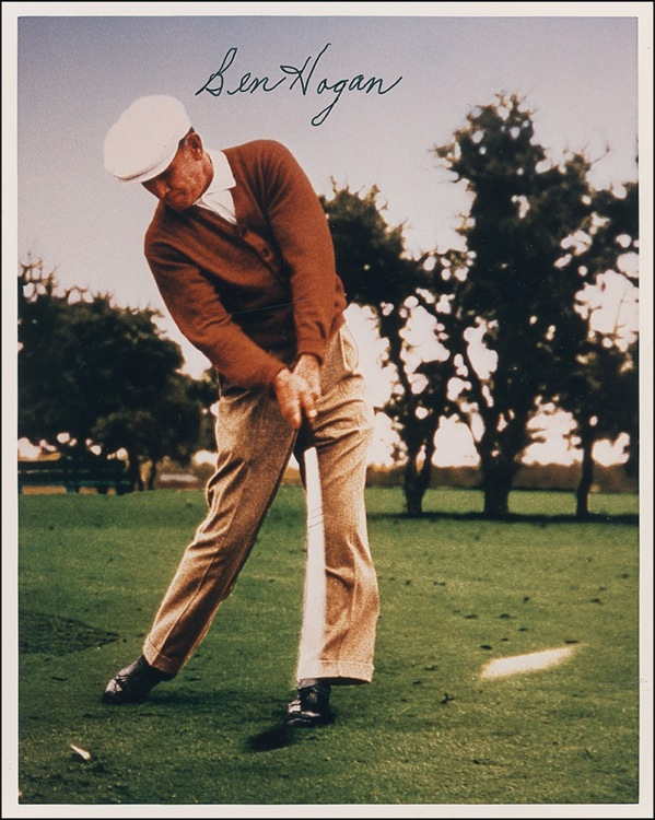 Lot 1503 Ben Hogan Signed Photograph