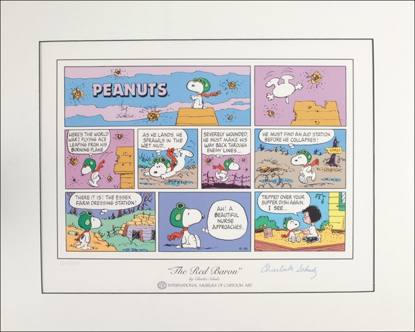 Lot 699 Charles Schulz Print