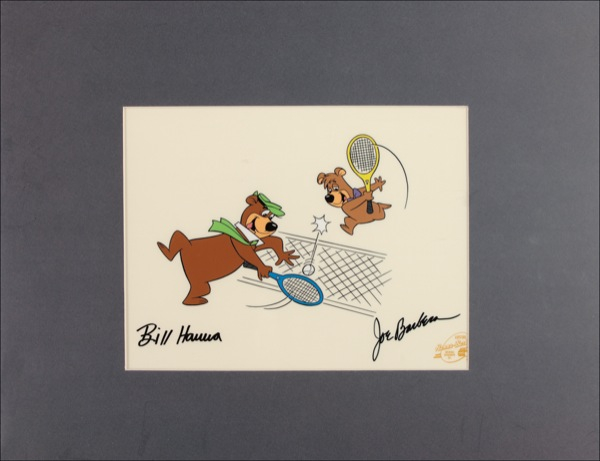 Lot 691 Bill Hanna and Joe Barbera Serigraph Cel