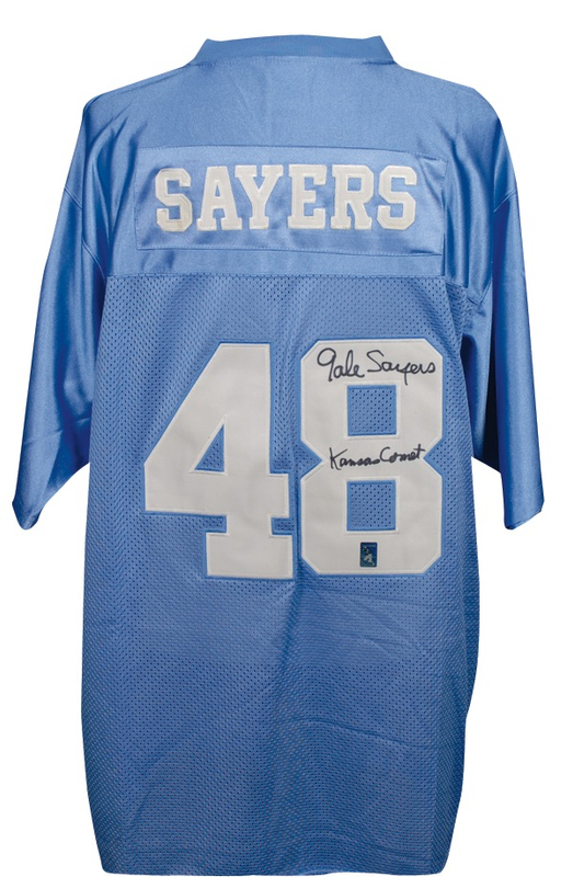 Lot 1669 Gale Sayers Football Jersey