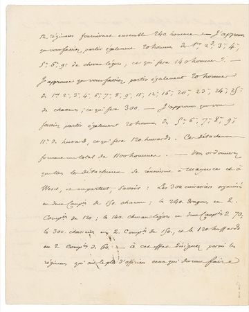 Lot #392 Napoleon: Dispatching troops to Germany just months after the retreat from Russia - Image 2