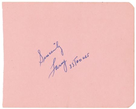 Lot #1260 Three Stooges Signature - Image 1