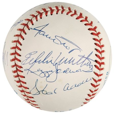 Lot #1317 Baseball: 500 Run Club Baseball - Image 5