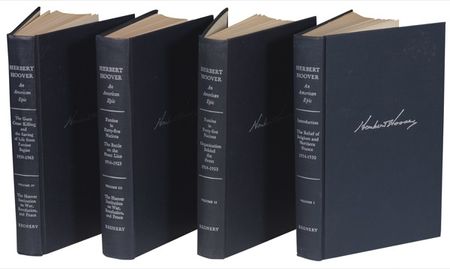 Lot #117 Herbert Hoover Four-Volume Set - Image 1