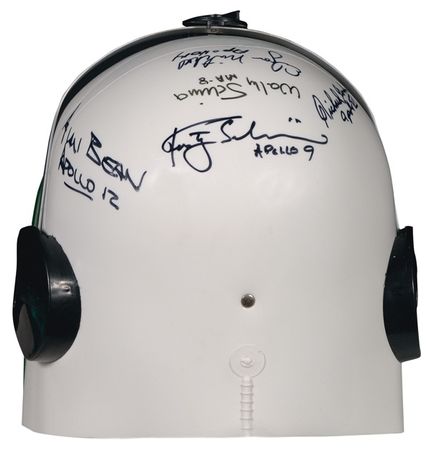 Lot #537 Apollo Astronauts Space Helmet - Image 3