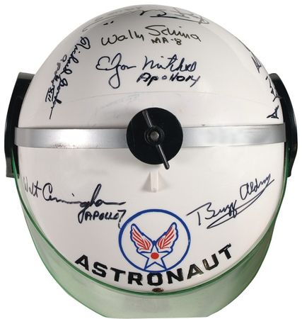 Lot #537 Apollo Astronauts Space Helmet - Image 4