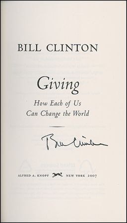 Lot #41 Bill Clinton Book - Image 1