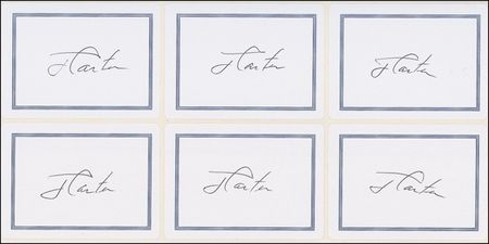 Lot #26 Jimmy Carter Group Lot