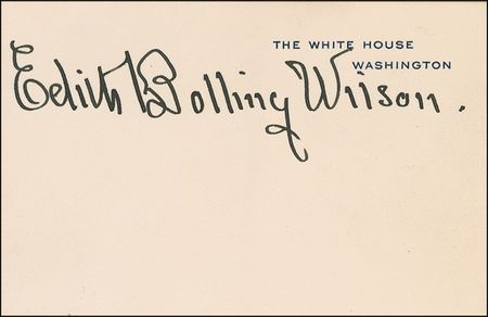 Lot #245 Woodrow and Edith Bolling Wilson Group Lot - Image 2