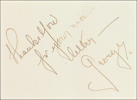 Lot #1197 George Reeves Signature - Image 2