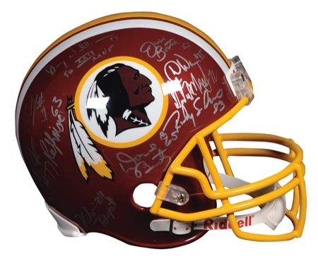 Lot #1709 Washington Redskins Football Helmet - Image 2
