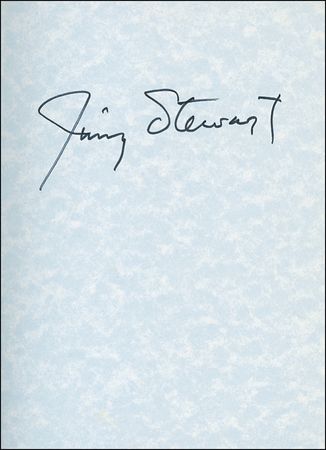 Lot #1252 James Stewart Book - Image 1