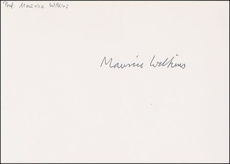 Lot #295 DNA: Watson, Crick, and Wilkins Group Lot - Image 1