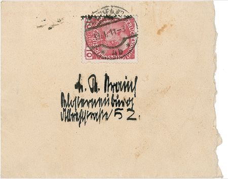 Lot #653 Egon Schiele Mailing Envelope - Image 2