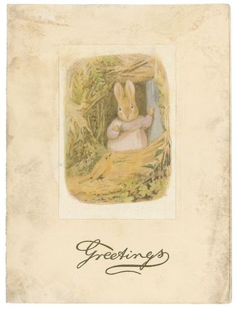 Lot #636 Beatrix Potter: Sending holiday greetings - Image 1