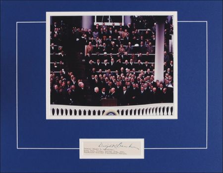 Lot #59 Dwight D. Eisenhower Signature - Image 2